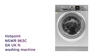 Hotpoint Core 9 kg 1600 Spin Washing Machine  Graphite  Product Overview  Currys PC World [upl. by Winters]