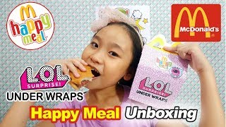 LOL Under Wraps McDonalds Happy Meal Unboxing  Custom DIY LOL Under Wraps Happy Meal [upl. by Wehttam141]