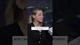 Lili Reinhart on Mental Health Riverdale and more on Not Skinny But Not Fat podcast [upl. by Llenej]