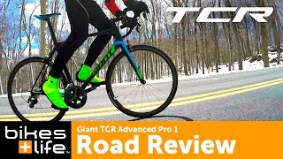 Giant TCR Advanced Pro 1 Road Bike Review [upl. by Nyllaf896]