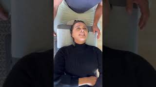 MASSIVE RELEASE from jaw adjustment TMJ pain tinnitus and headache relief chiropractic chiro [upl. by Sumer]