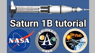 How to build the Saturn 1B in Spaceflight simulator [upl. by Paulita914]