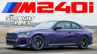 SO FAST 2022 BMW M240i Car Review [upl. by Inaflahk236]