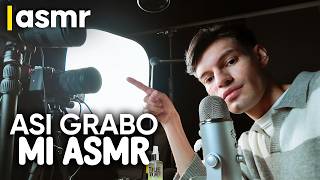 ASMR Español para Dormir Detrás de Cámaras de una Sesión de Atención Personal [upl. by Ahsropal]