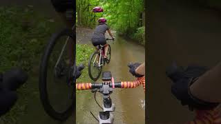 Gravel biking in a concrete river [upl. by Fiden390]