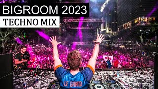 BIG ROOM TECHNO MIX  Best Electro House Festival Music 2023 [upl. by Courtund]