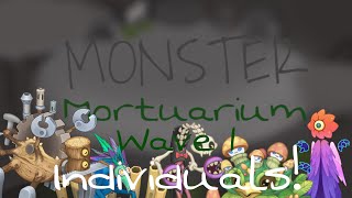 MONSTER MORTUARIUM Wave 1 Individuals Msm fanmade island [upl. by Ellemrac624]