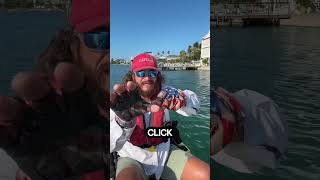 How to use circle hook with Captain Erik kayak fishing comedy waitforit [upl. by Enomar]