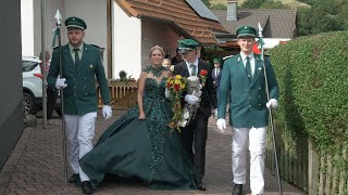 Schützenfest Allendorf 2023  Vogelschießen und Festzug am Montag [upl. by Melone306]