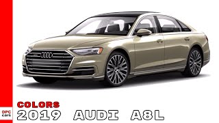 2019 Audi A8L Colors [upl. by Reivaz814]