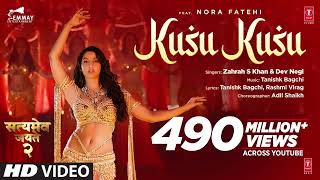 Kusu Kusu Song Ft Nora Fatehi  Satyameva Jayate 2  John A Divya K  Tanishk B Zahrah Khan Dev N [upl. by Ymmat]