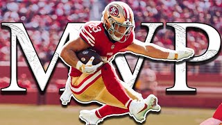 Christian McCaffrey  San Francisco Niners  MVP Highlight Mix  NFL Season Highlights nflplayoffs [upl. by Thane]