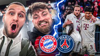 WICHTIGER SIEG🔥 BAYERN SCHUBST PSG ins LOCH 😱 UCL StadionVlog  IamTabak [upl. by Yeldud]