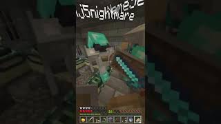 Finally finding the stronghold in Minecraft [upl. by Auohc]