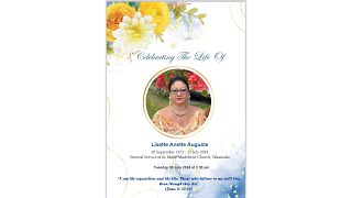 Celebrating The Life Of Lisette Anette Auguste [upl. by Noelle]