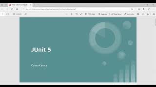 JUnit 5 ile unit test yazımı [upl. by Turoff218]