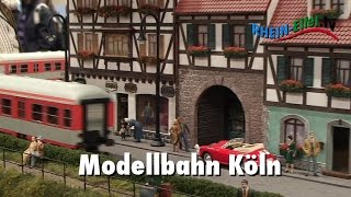 Modellbahn Köln  Messe  Impressionen  RheinEifelTV [upl. by Idid685]