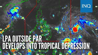 LPA outside PAR develops into tropical depression [upl. by Benita331]