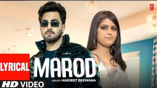 Marod  Haryanvi Lyrical video song  Haryanvi Diwana Feat Neha Shukla Oye Laksy [upl. by Innavoij662]