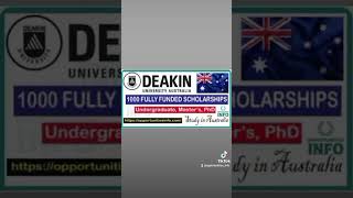 Deakin University Scholarships in Australia 20242025 Fully Funded [upl. by Michaelina931]