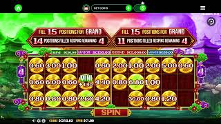 Chests of Cai Shen Got all three chests bonus on Crown Coins Casino [upl. by Ylenats]