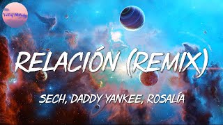 🎵 Sech Daddy Yankee  Relación Remix  Natti Natasha Becky G KAROL G Mix [upl. by Eineeuq]