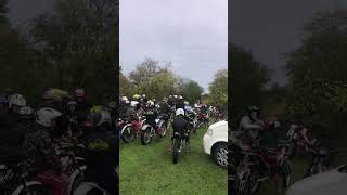 Trials competition Suffolk The pit Badwell ash trials dirtbike offroadbike alpinestars s3 [upl. by Naillij264]