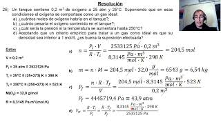 Gases Ideales Ejercicios [upl. by Ecinna765]