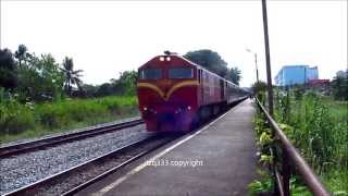 KTM 24104 Mat Salleh and Ekspres Rakyat 2 departing Kulai [upl. by Ailisec]