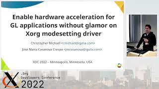 Enable hardware acceleration for GL applications without glamor on Xorg modesetting driver [upl. by Waligore]