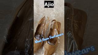 Huge Ajio Footwear Haul 2024 Trending Must Haves💚💕 footwears 💛💗musthavefootwears ajiofootwears [upl. by Yesdnil]