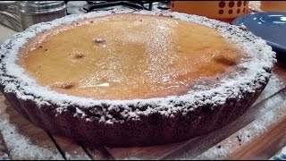 Tarta de ricota con leche condensada chocolate y dulce de leche [upl. by Ahtimat]