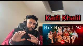 Reaction On Piya Piya Calling  Coke Studio Pakistan  S15  Karpe  Kaifi K Amanda D  Quick Style [upl. by Aisatnaf]