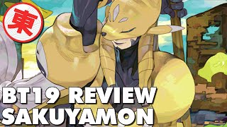 BT19 Card Review  Sakuyamon Cards [upl. by Hanshaw]