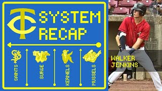 Twins Win At Texas Walker Jenkins Shows His Mettle  Twins System Recap [upl. by Krista]