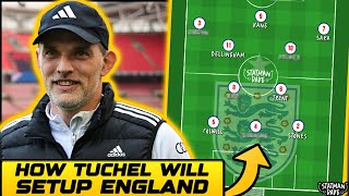 How Thomas Tuchel Will Setup England [upl. by Yvan383]