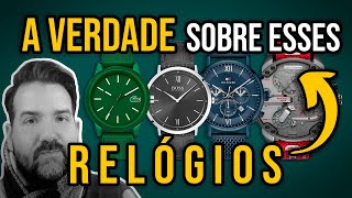 A Verdade Sobre Relógios de Marca de Moda [upl. by Veronique533]