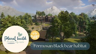 Planet zoo Habitat 1 Formosan Black Bear [upl. by Hagood]