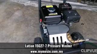 Mymesin Lutian LT25G77 Engine High Pressure Cleaner [upl. by Nyrmac]