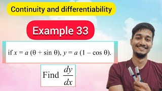 Continuity and differentiability example 33  Example 33 chapter 5 class 12 [upl. by Lodhia176]