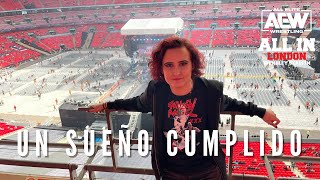 Vlog AEW All In London  Paula Ruffalo [upl. by Bibeau933]