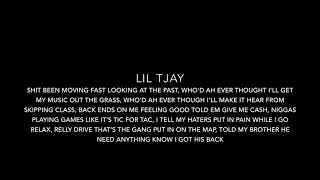 Lil TJAY No Label Lyrics [upl. by Inaniel]