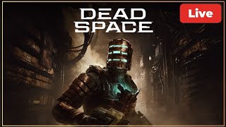 Struggling Against Nercomorph Nightmares Dead Space Remake ImpossibleHard Part 1 🔴 Live [upl. by Ocirderf]