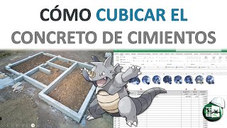 🚧CUBICAR CONCRETO PARA CIMIENTOS Planilla versión 20🌐📈 [upl. by Carleton]