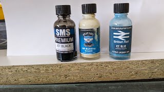 Using SMS and Outlaw Paints with a Paasche H airbrush [upl. by Tem]