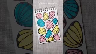 6 Relaxing Easy Doodling in free time easydrawing shorts stressfree stressandanxiety [upl. by Ostraw288]