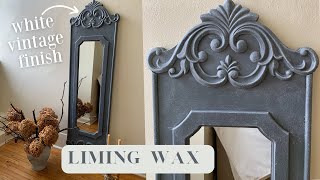 How To Use Liming Wax easy vintage finish [upl. by Anitsrihc]