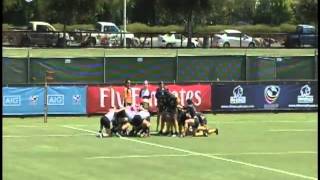 2013 Emirates Airline USA Rugby Womens College Championship  WINvQU [upl. by Atnahsal2]