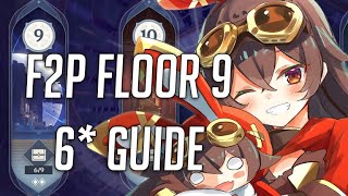 Spiral Abyss Floor 9 F2P Guide  Unlock the 10th floor with Amber [upl. by Churchill]