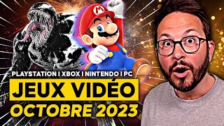 TOP JEUX VIDÉO OCTOBRE 2023 🌟 Un mois HISTORIQUE sur PS5 I Xbox Series I Nintendo Switch I PC [upl. by Mayfield764]